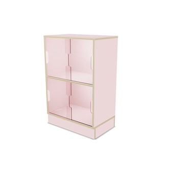 Fixa display 2:2 med sockel & skjutdörrar i plexi D36 D46
