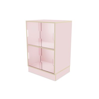 Fixa display 2:2 med sockel & skjutdörrar i plexi D36 D46