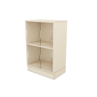 Fixa display 2:2 med sockel & skjutdörrar i plexi D36 D46