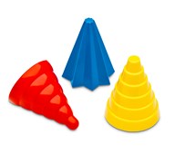 Plasto Sandformar 3-pack