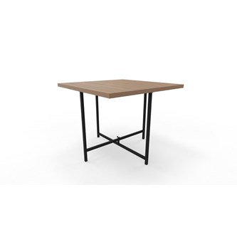 Soffbord Charlie 50x50 cm svart stativ