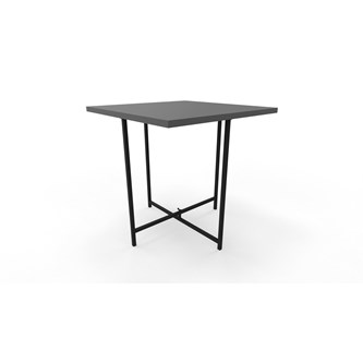 Soffbord Charlie 50x50 cm svart stativ