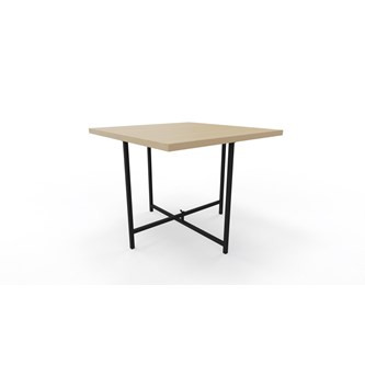 Soffbord Charlie 50x50 cm svart stativ