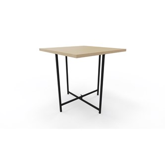 Soffbord Charlie 50x50 cm svart stativ