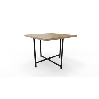 Soffbord Charlie 50x50 cm svart stativ