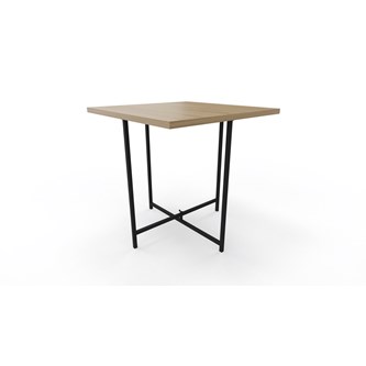 Soffbord Charlie 50x50 cm svart stativ