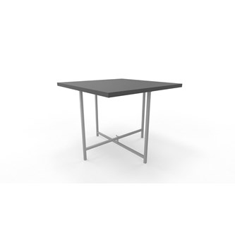 Soffbord Charlie 50x50 cm silverstativ