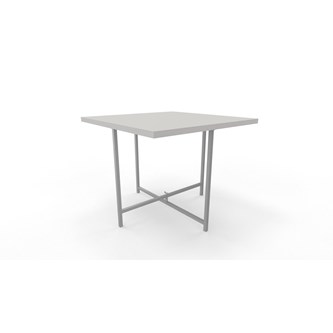 Soffbord Charlie 50x50 cm silverstativ