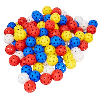 Innebandyboll färgmix 100-pack