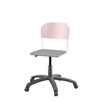 Stol Matte FSC BX gas liten sits vitt stativ