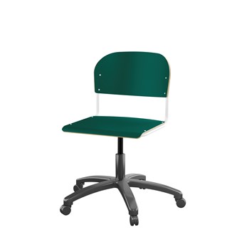 Stol Matte FSC BX gas stor sits vitt stativ