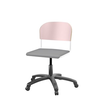 Stol Matte FSC BX gas stor sits vitt stativ