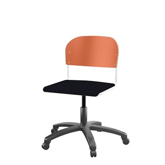 Stol Matte FSC BX gas stor sits vitt stativ