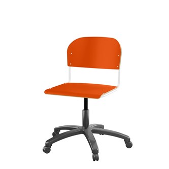 Stol Matte FSC BX gas stor sits vitt stativ