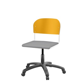 Stol Matte FSC BX gas stor sits vitt stativ