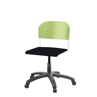 Stol Matte FSC BX gas stor sits vitt stativ