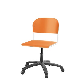 Stol Matte FSC BX gas stor sits vitt stativ