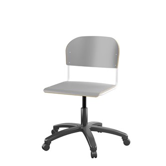 Stol Matte FSC BX gas stor sits vitt stativ