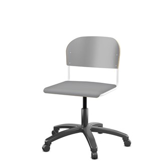 Stol Matte FSC BX gas stor sits vitt stativ