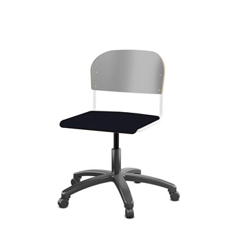 Stol Matte FSC BX gas stor sits vitt stativ