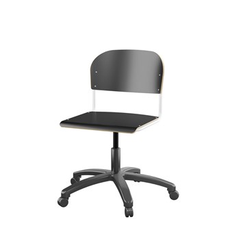 Stol Matte FSC BX gas stor sits vitt stativ