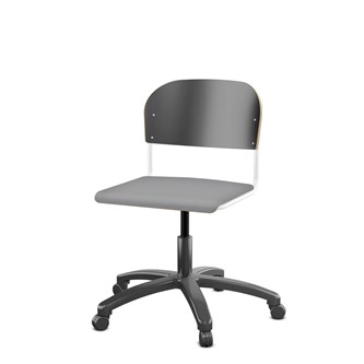 Stol Matte FSC BX gas stor sits vitt stativ