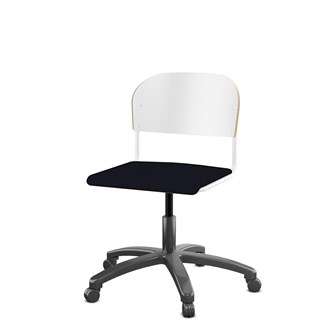 Stol Matte FSC BX gas stor sits vitt stativ