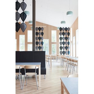 Sektionssoffa Liner 120 med smulgap exkl tyg