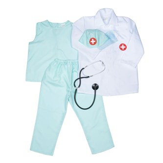 Utklädningsdräkt doktor