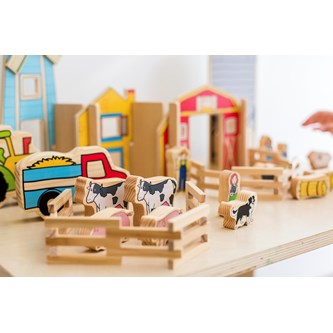 Byggset Bondgården, 26 delar