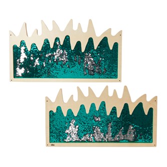 Paljettavlor - Gräs 2-pack