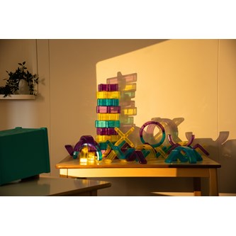 Transparent färgade vågor 12-pack