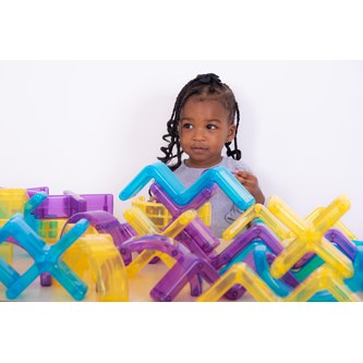 Transparent färgade vågor 12-pack