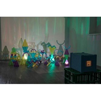 Transparent färgade vågor 12-pack