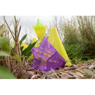 Sensoriska koner transparent färgade 20-pack