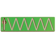 Spåra diagonalt, förberedande skrivning