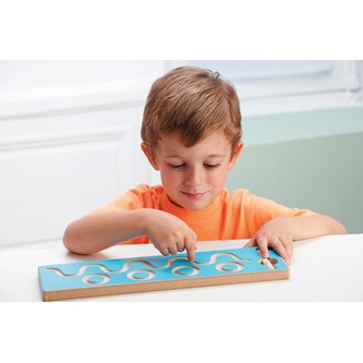 Spåra vågor, förberedande skrivning