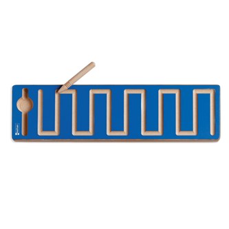 Spåra rakt, förberedande skrivning