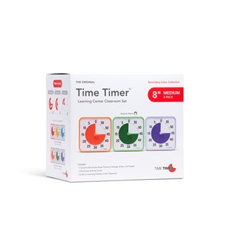 Time Timer® Medium, 3 pack i sekundärfärger