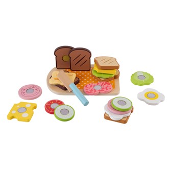 Delbart bröd och pålägg, 20 delar