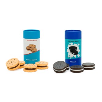 Kakao- och chokladkex i burk