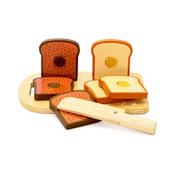 Delbart bröd, 8 delar