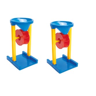 Dantoy Vatten- & sandhjul 27 cm 2-pack
