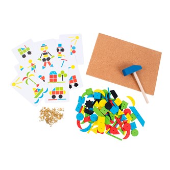 Spikmosaik, 165 delar