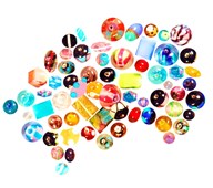 Glaspärlmix 600-pack