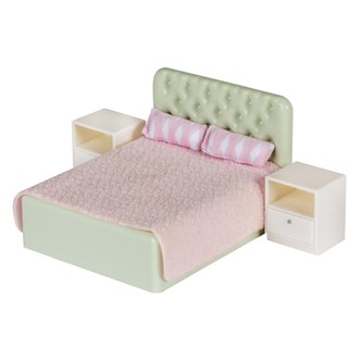 Lundby dockhusmöbler, sovrum 3 delar