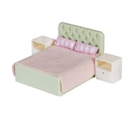 Lundby dockhusmöbler, sovrum 3 delar
