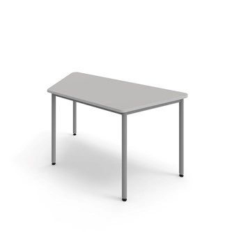 Trapetsbord 12:38 FSC BX HT 140x70 cm silverstativ