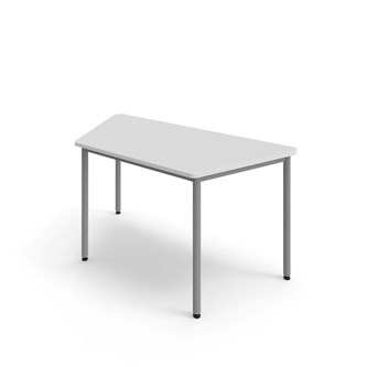 Trapetsbord 12:38 FSC BX HT 140x70 cm silverstativ