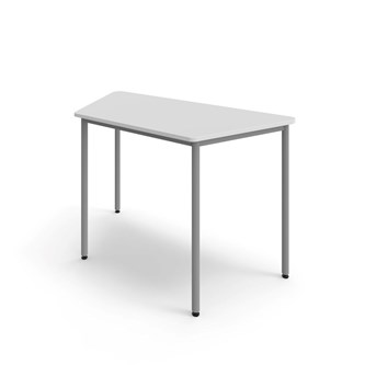 Trapetsbord 12:38 FSC BX HT 140x70 cm silverstativ